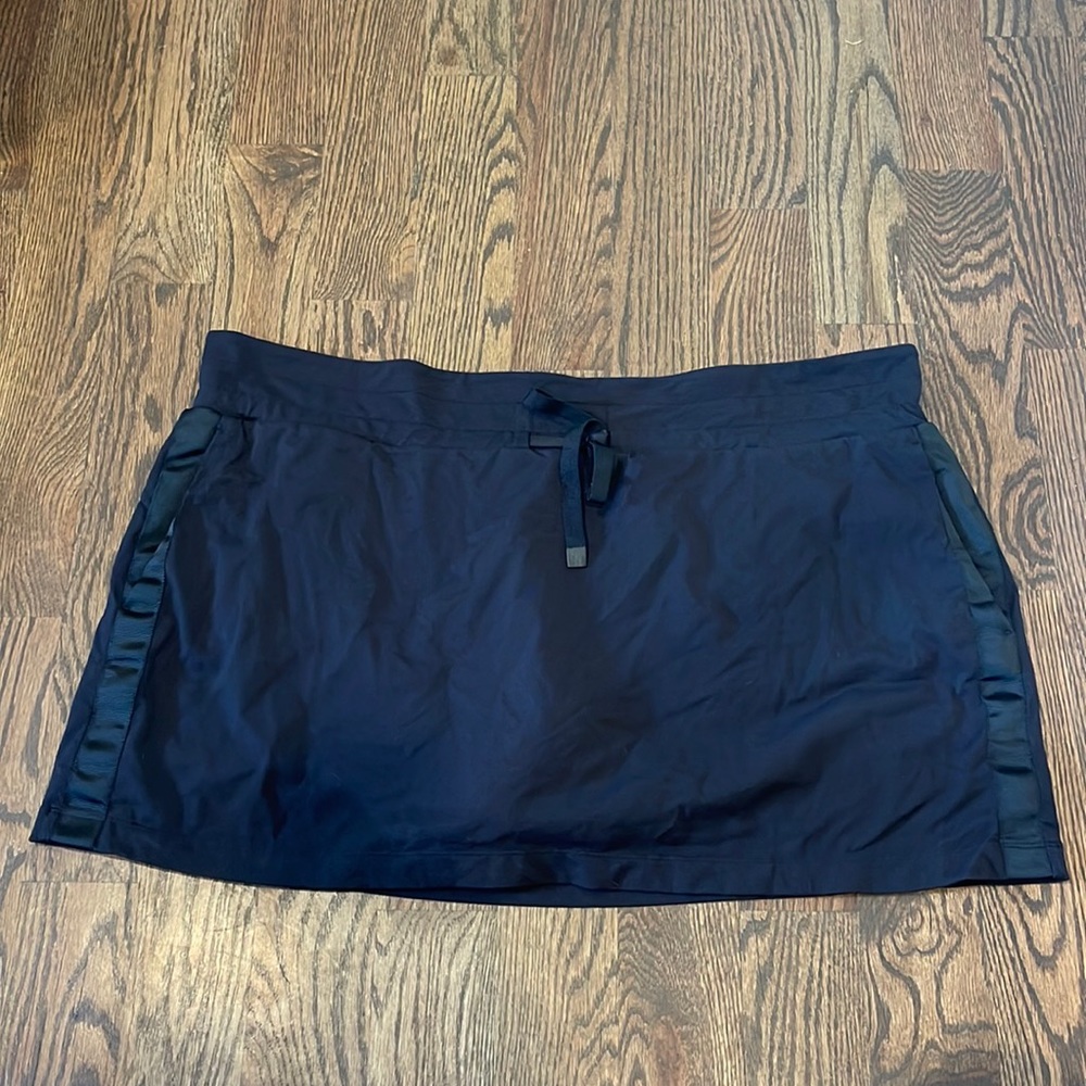 Athleta Navy Skort with Drawstring